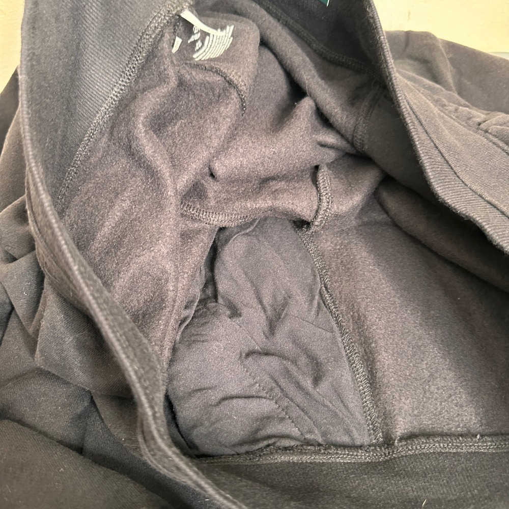 Tek Gear Ultrasoft Fleece Relaxed Mid Rise Pants Mineral Black XXL Athleisure - Picture 7 of 8